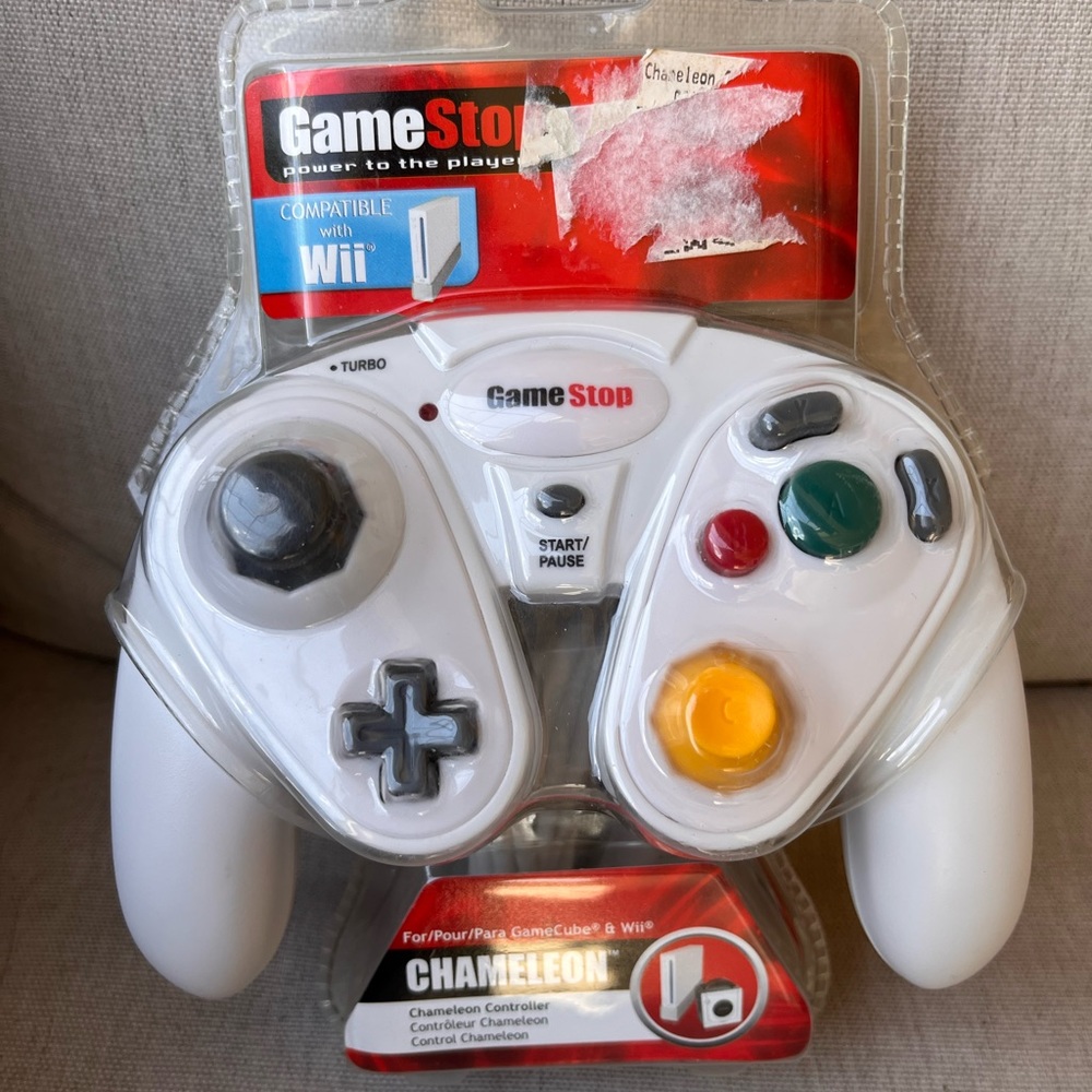 New in Box Game Cube and Wii controller. Brand: Game Stop.
